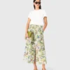 Maxirok met print en korte broek