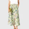 Maxirok met print en korte broek