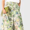 Maxirok met print en korte broek