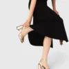 Metallic leren sandalen met hakken