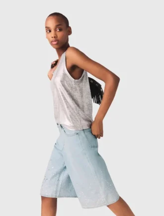 Metallic tanktop