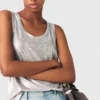 Metallic tanktop