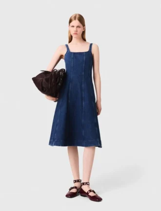 Midi-denimjurk
