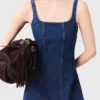 Midi-denimjurk