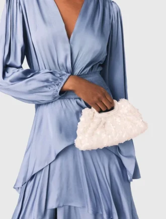 Milpli mini-clutch met pailletten