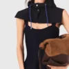 Mini gebreide babydoll-jurk