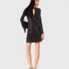 Mini-gebreide jurk met strass