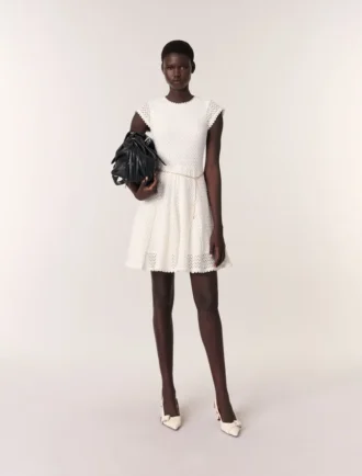 Mini-gehaakte jurk