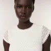 Mini-gehaakte jurk