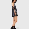 Mini-jurk met bandana-print