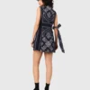 Mini-jurk met bandana-print