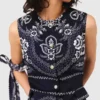 Mini-jurk met bandana-print