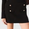 Mini-jurk met col