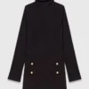 Mini-jurk met col