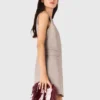 Mini-jurk met strass