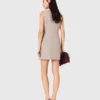 Mini-jurk met strass