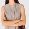 Mini-jurk met strass