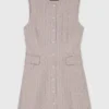 Mini-jurk met strass