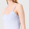 Mini katoenen babydoll-jurk