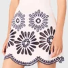 Minijurk met gehaakte details