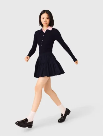 Minirok met elastische tailleband