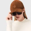 Minirok van geplooid corduroy