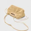 Mipli clutch met bouclé-effect