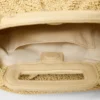 Mipli clutch met bouclé-effect