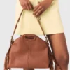 Miss M Bag van generfd leer