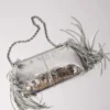 Miss M leren clutch