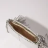 Miss M leren clutch