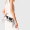 Miss M leren clutch