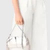 Miss M leren clutch