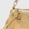 Miss M Metallic Pouch Bag