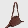 Miss M mini leren tas met studs