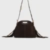 Miss M mini suède leren tas