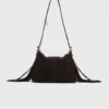 Miss M mini suède leren tas