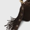 Miss M mini suède leren tas
