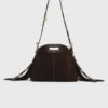 Miss M mini suède leren tas