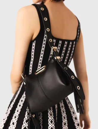 Miss M Mini-tas met gouden handvat