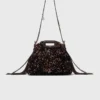 Miss M mini tas met pailletten
