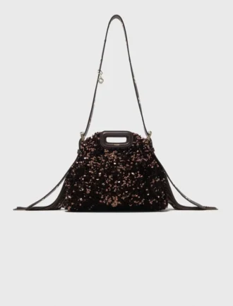 Miss M mini tas met pailletten