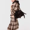 Miss M mini tas met pailletten