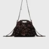 Miss M mini tas met pailletten