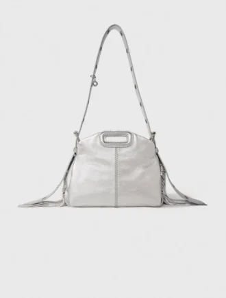 Miss M Mini-tas van metallic leer