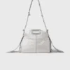 Miss M Mini-tas van metallic leer