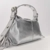 Miss M Mini-tas van metallic leer