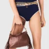 Miss M minitas van vintage leer