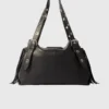 Miss M XL-tas van effen leer