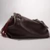 Miss M XL-tas van effen leer